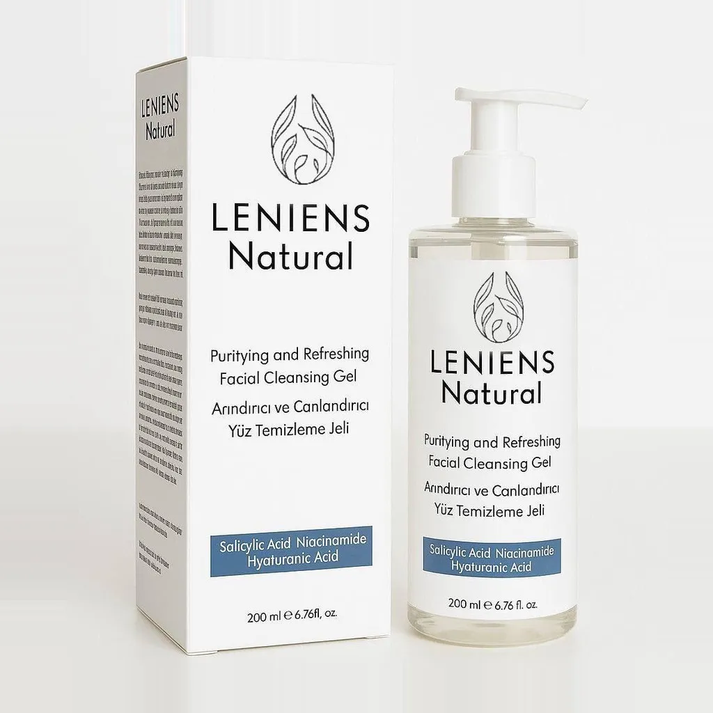 LENIENS Natural Arındırıcı ve Canlandırıcı Yüz Temizleme Jeli